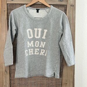 💚BUY 3 for $15💚 J Crew Women Oui Mon Cheri long sleeve sweater size xs